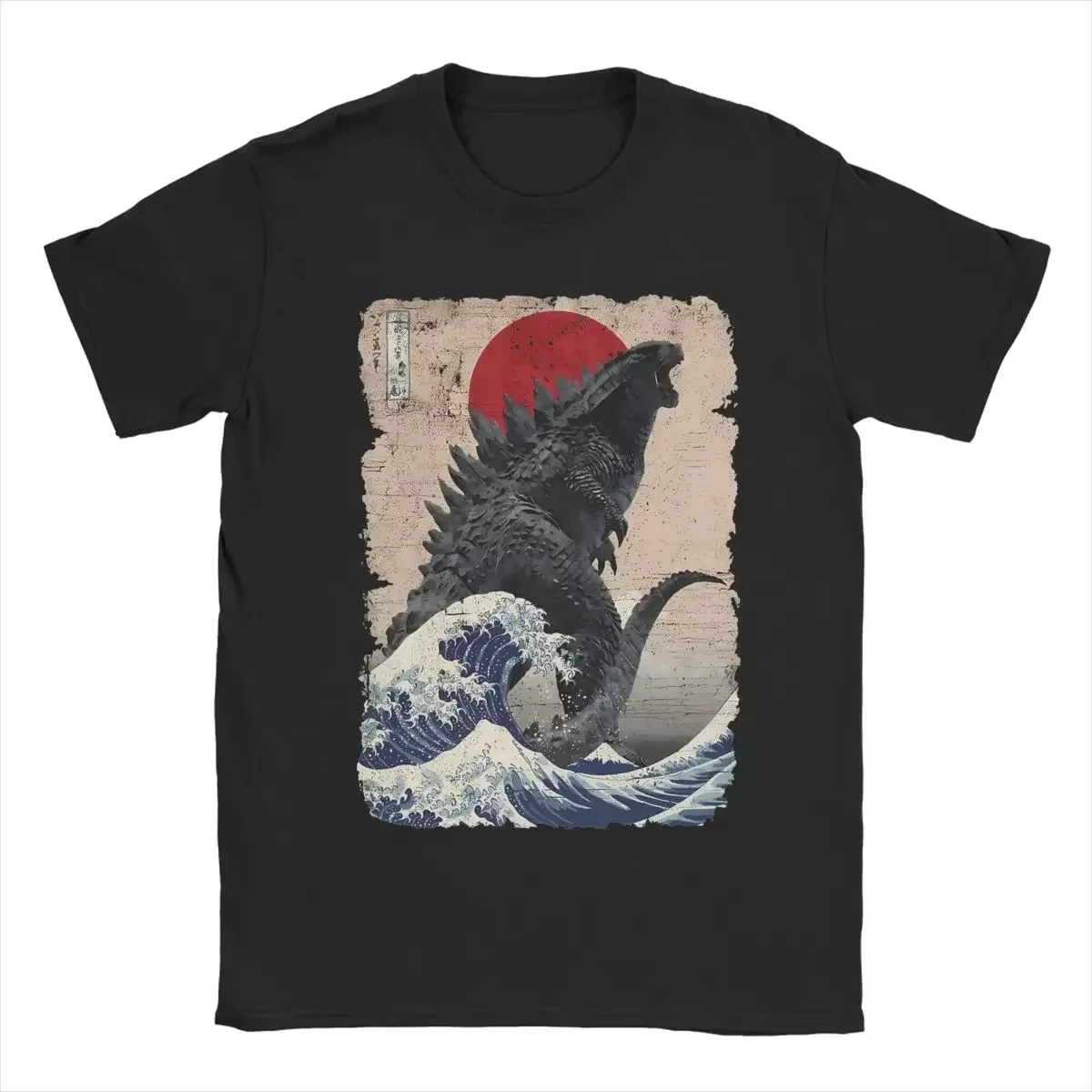 Japan Lifestyle And Culture - Kısa Kollu Tees Benzersiz Japon Godzillaed