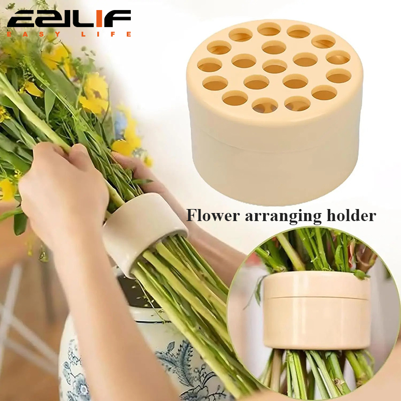 Ikebana Vase Kenzan - Spiral kök tutucu vazo için çiçek